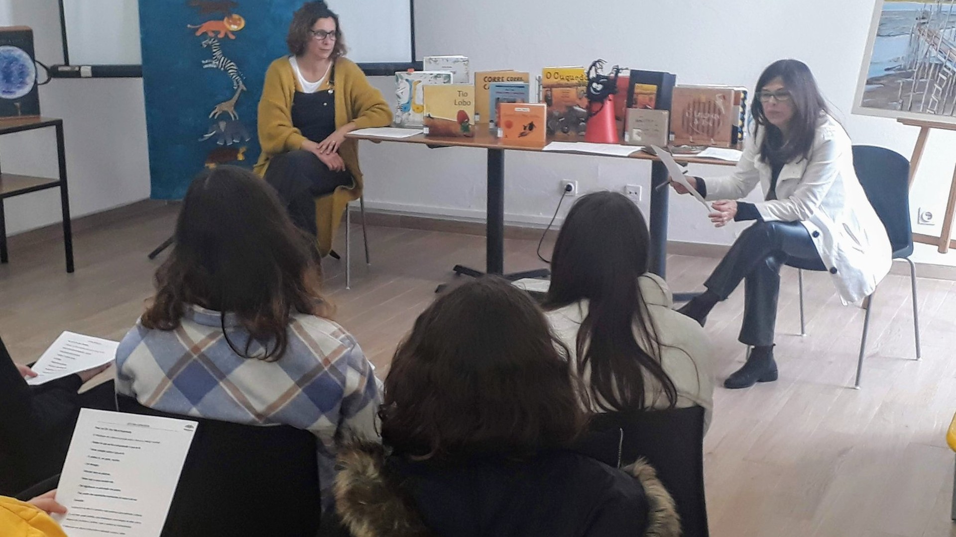 Mediação de leitura e leitura expressiva na Biblioteca Municipal