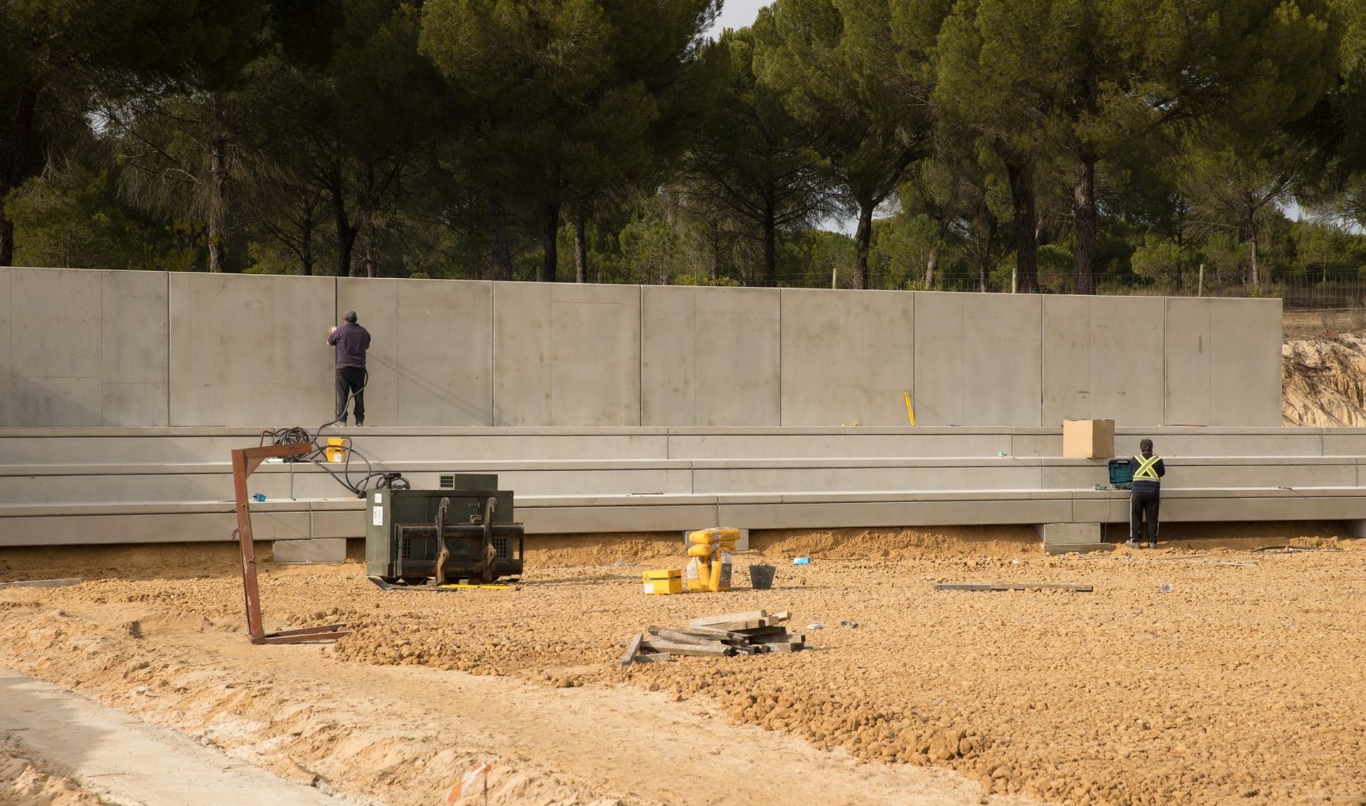 Continuam as Obras no Espaço Lúdico no Arêz