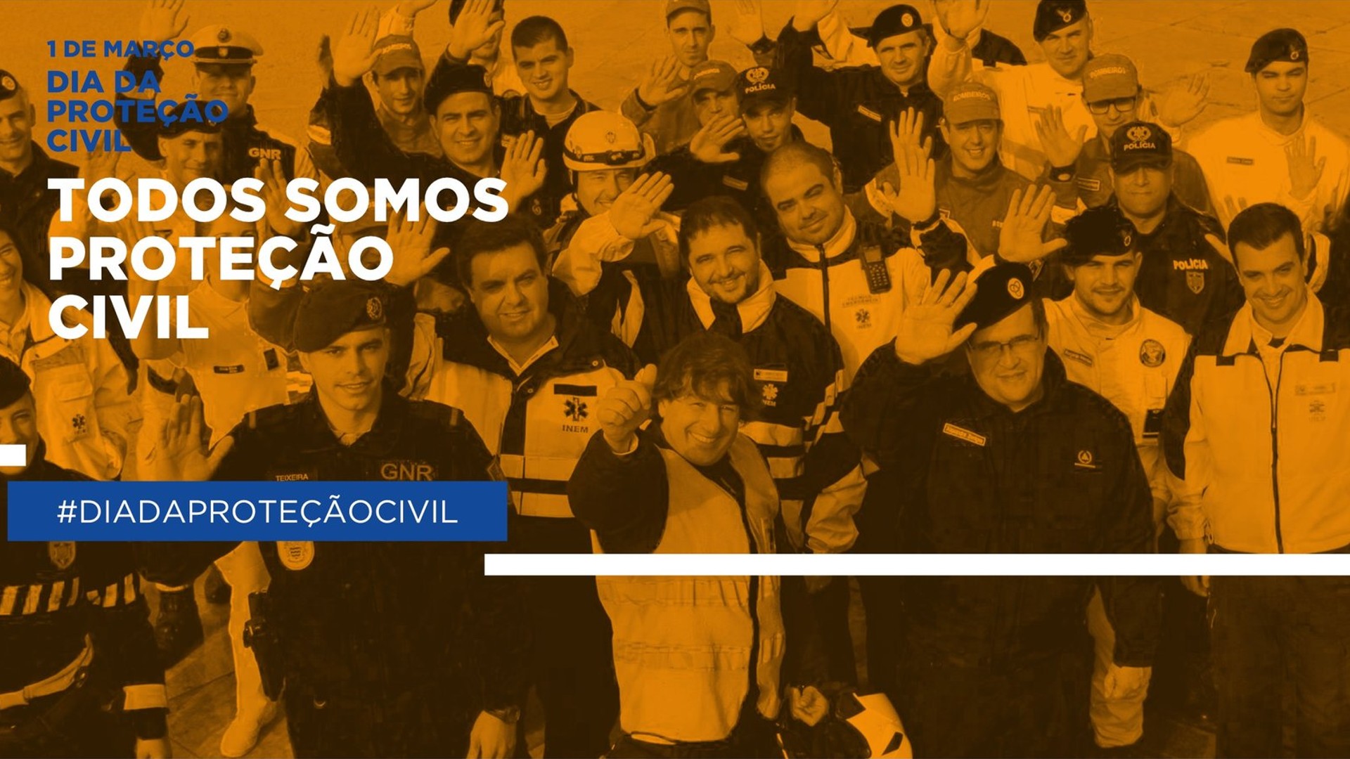 Amanhã, dia 1 de Março, assinala-se o Dia Internacional da Proteção Civil