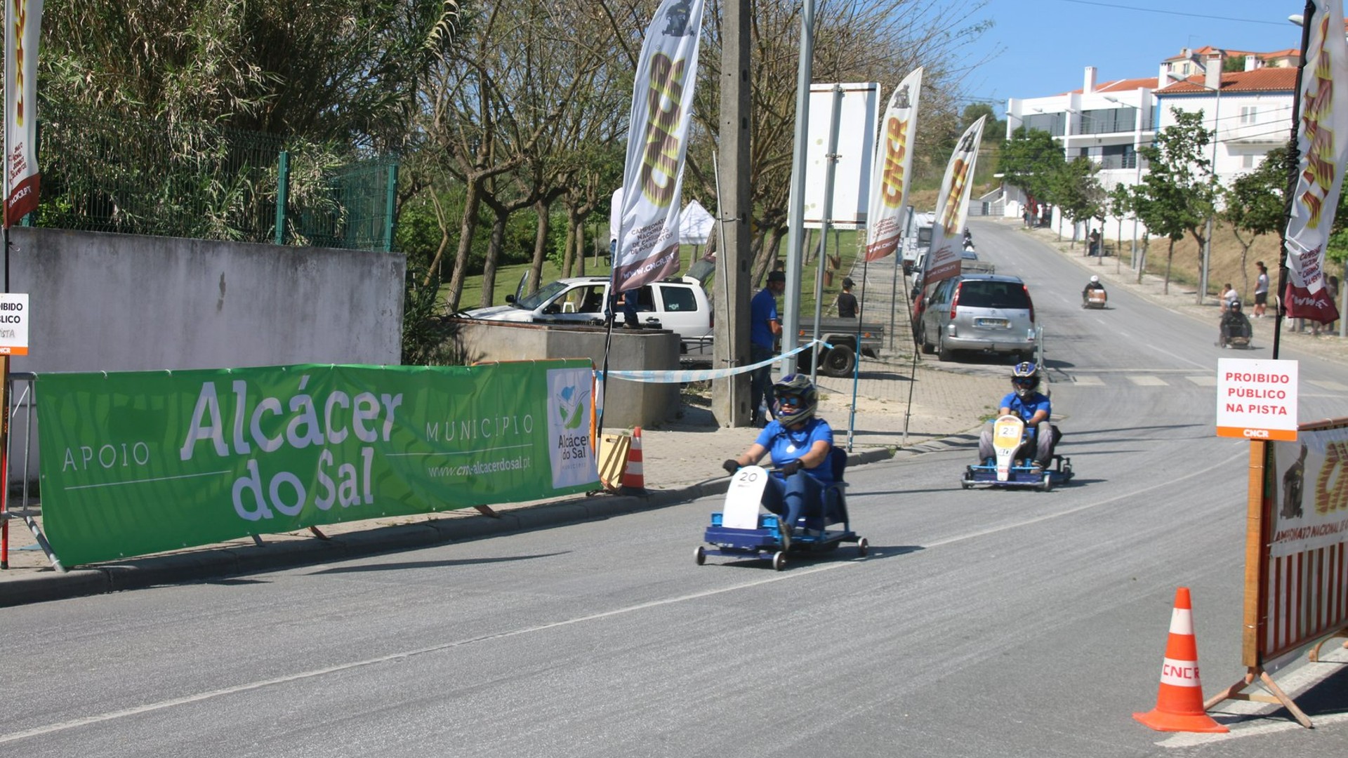 Alcácer do Sal recebeu Campeanato Nacional de Carrinhos de Rolamentos & Trikes na tarde de ...