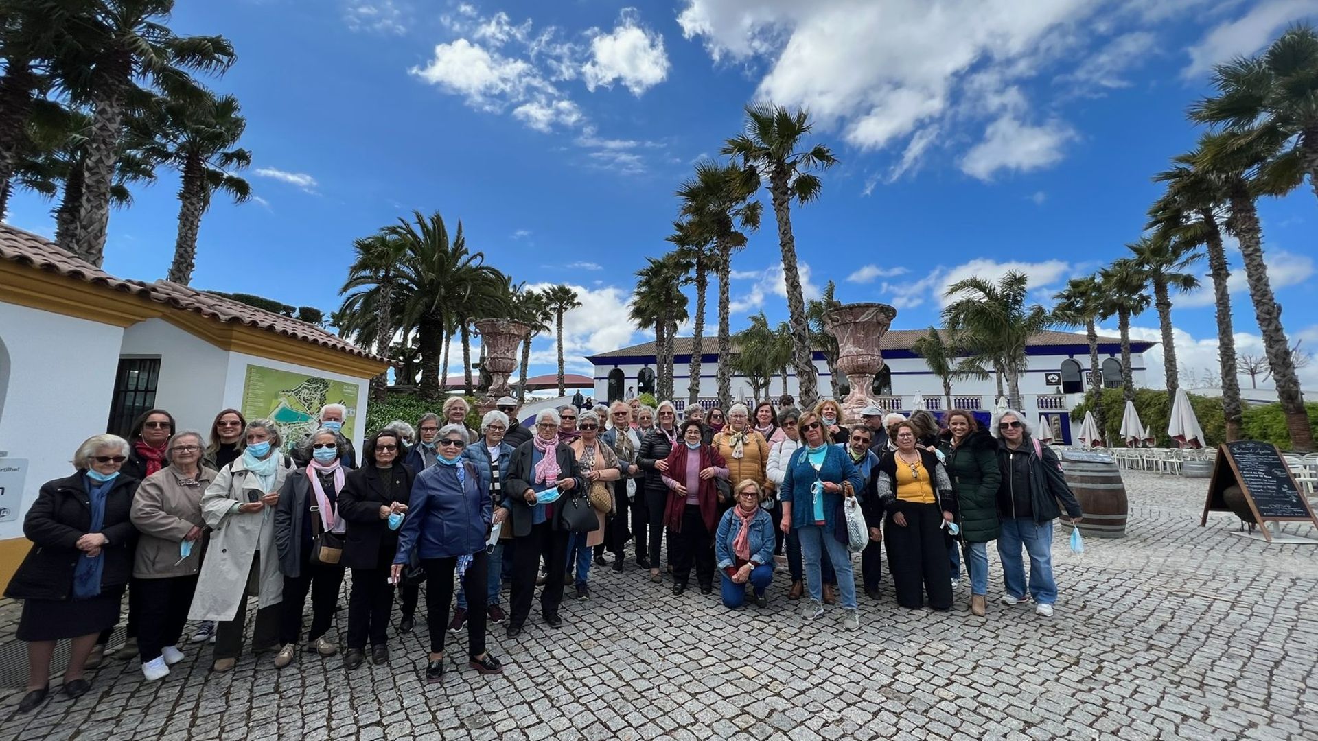 Alunos/as da Universidade Sénior de Alcácer realizaram visita de estudo no dia 13 de Abril