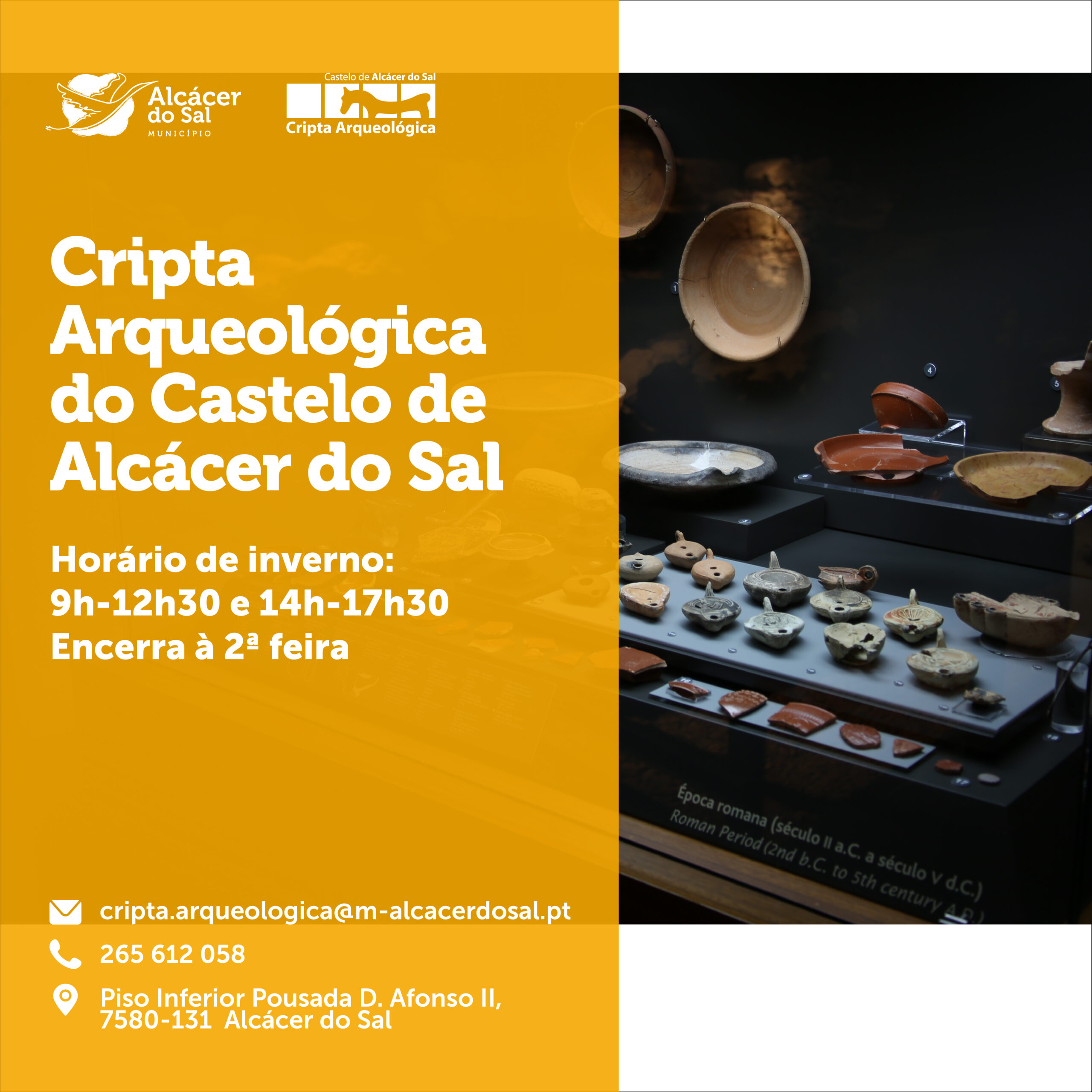 Cripta Arqueológica do Castelo de Alcácer do Sal