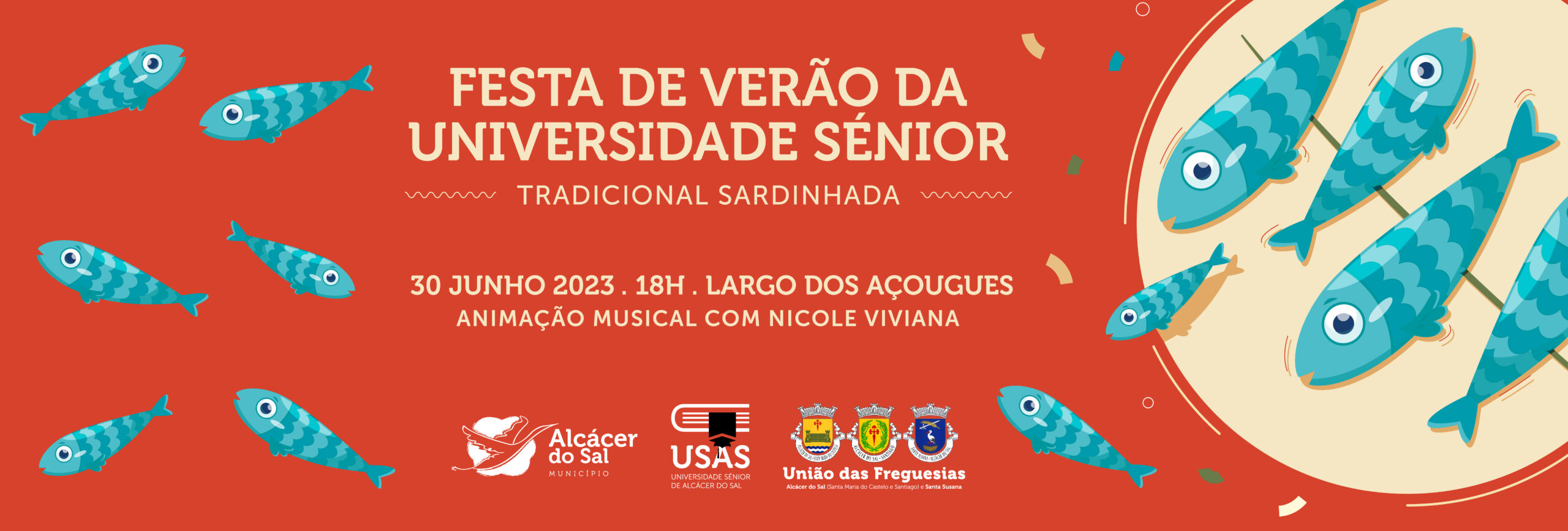 Festa de Verão da Universidade Sénior – Tradicional Sardinhada