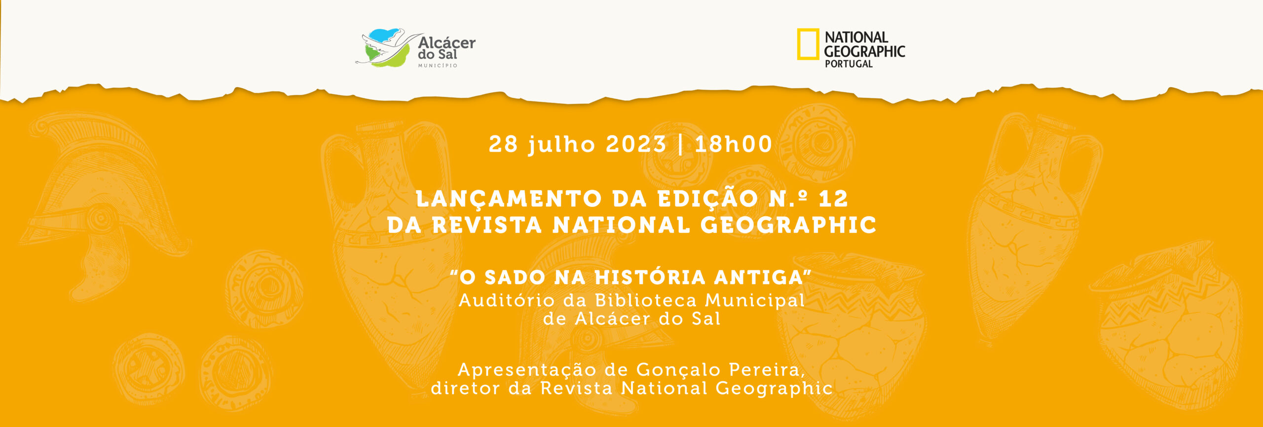 Biblioteca Municipal de Alcácer acolhe lançamento de revista de História da National Geographi...