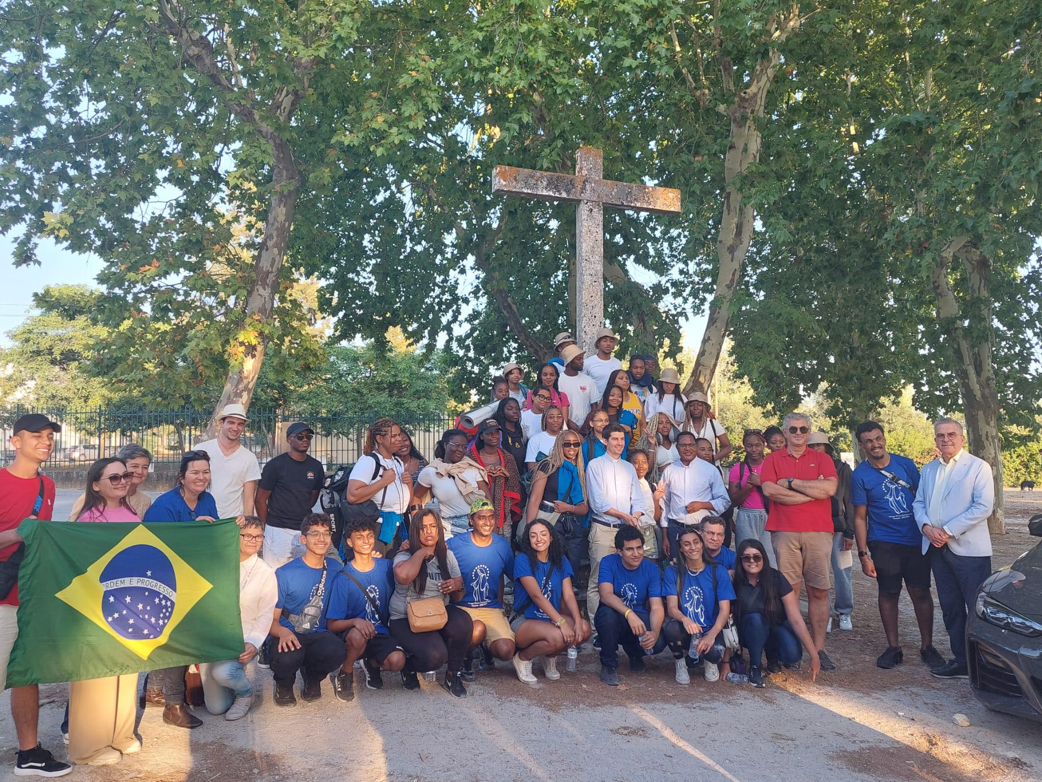 Santuário do Senhor dos Mártires recebeu jantar-convívio com peregrinos da JMJ 2023