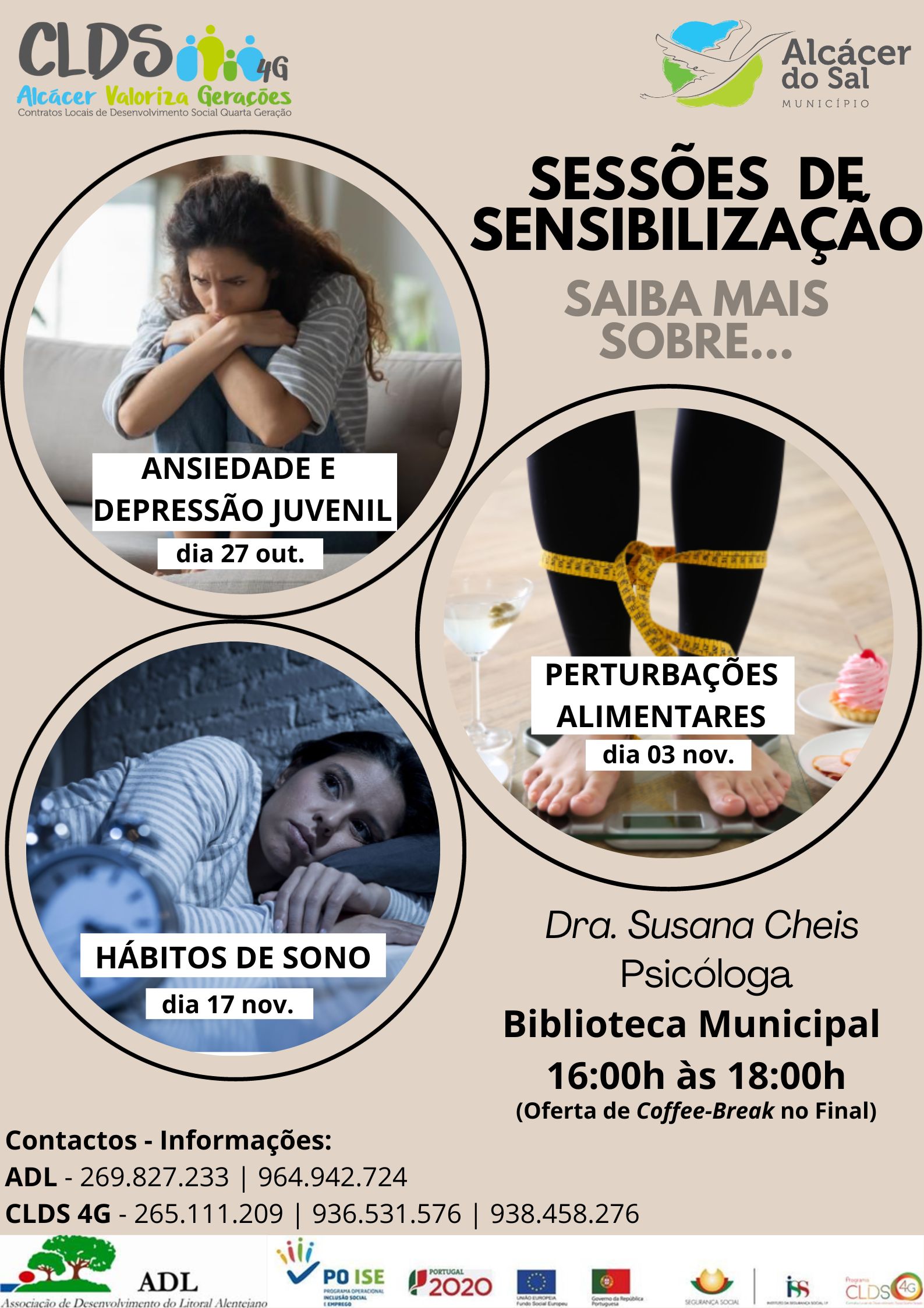 Cartaz - SEssões com Susana Cheis