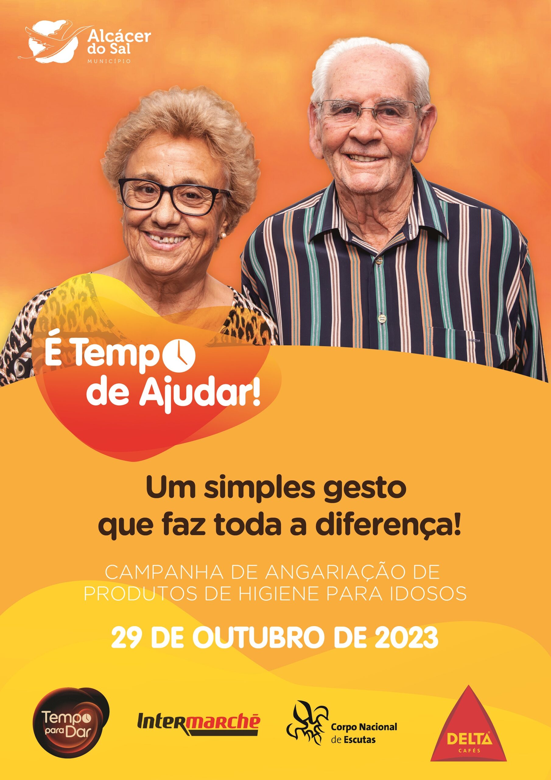 cartaz é tempo de ajudar - 29 out 2023 - Cópia