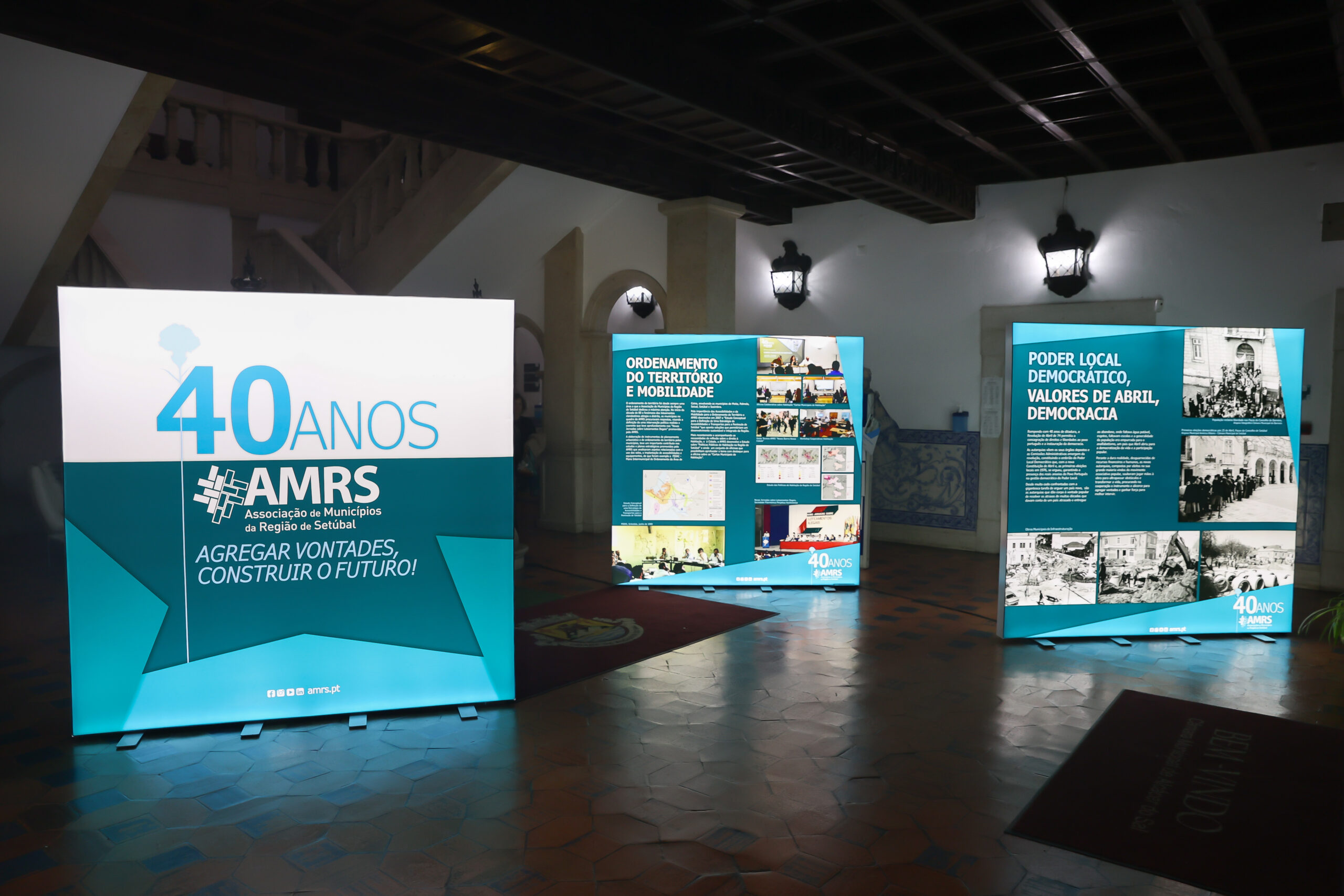 40.º aniversário da AMRS traz exposição itinerante à Câmara Municipal de Alcácer do Sal