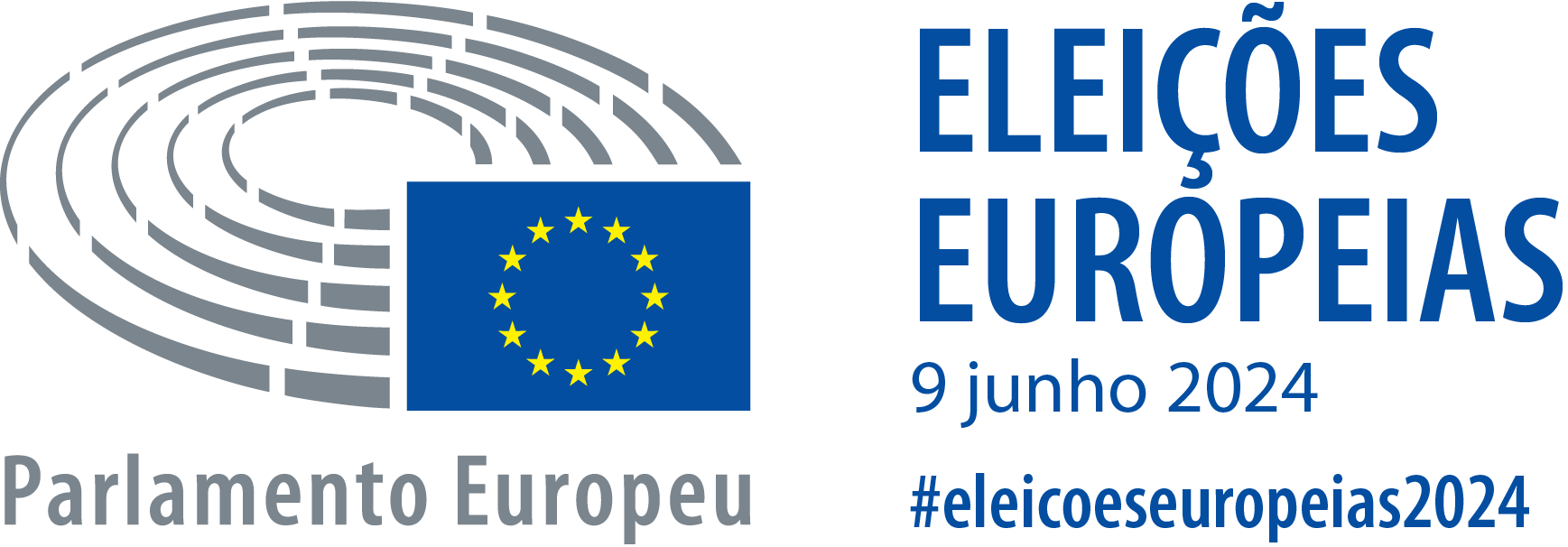 Logotipo Eleições Europeias 2024