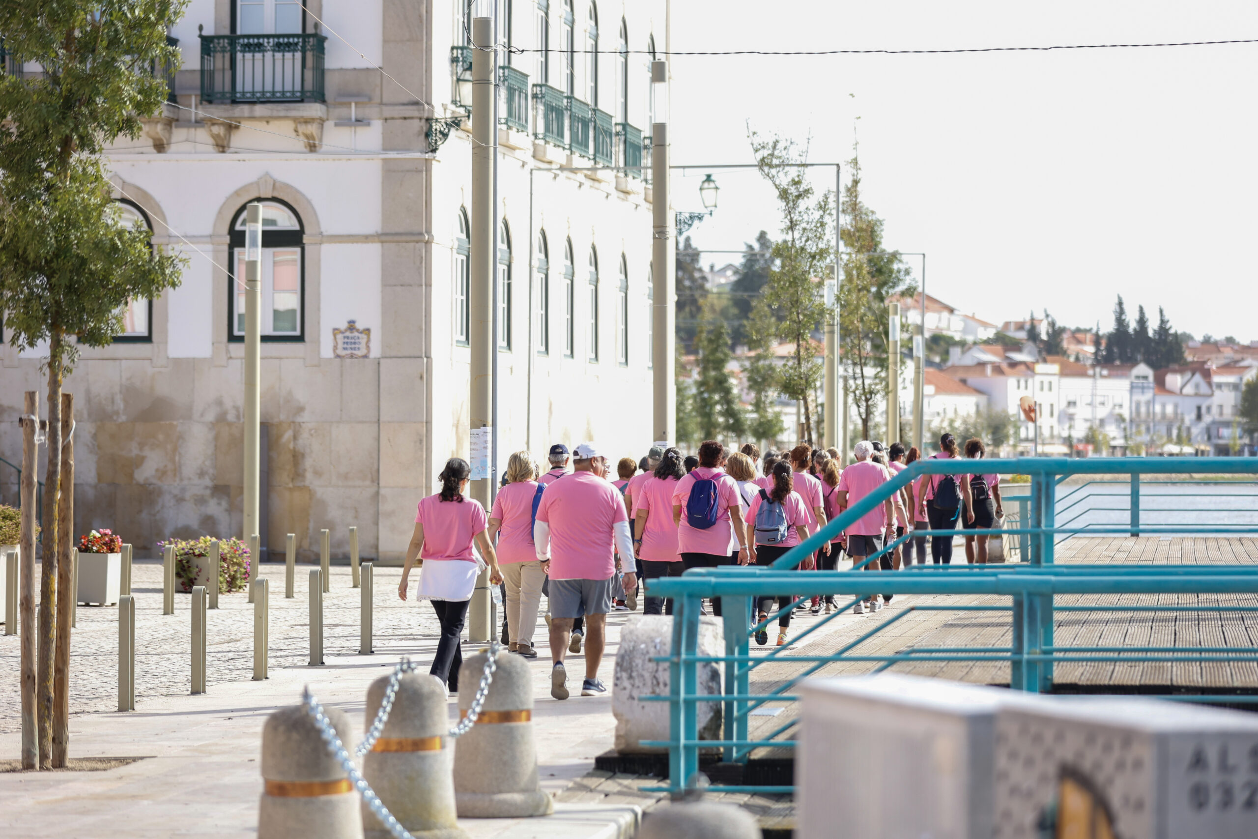 Caminhada Outubro Rosa percorreu cidade de Alcácer na manhã de ontem