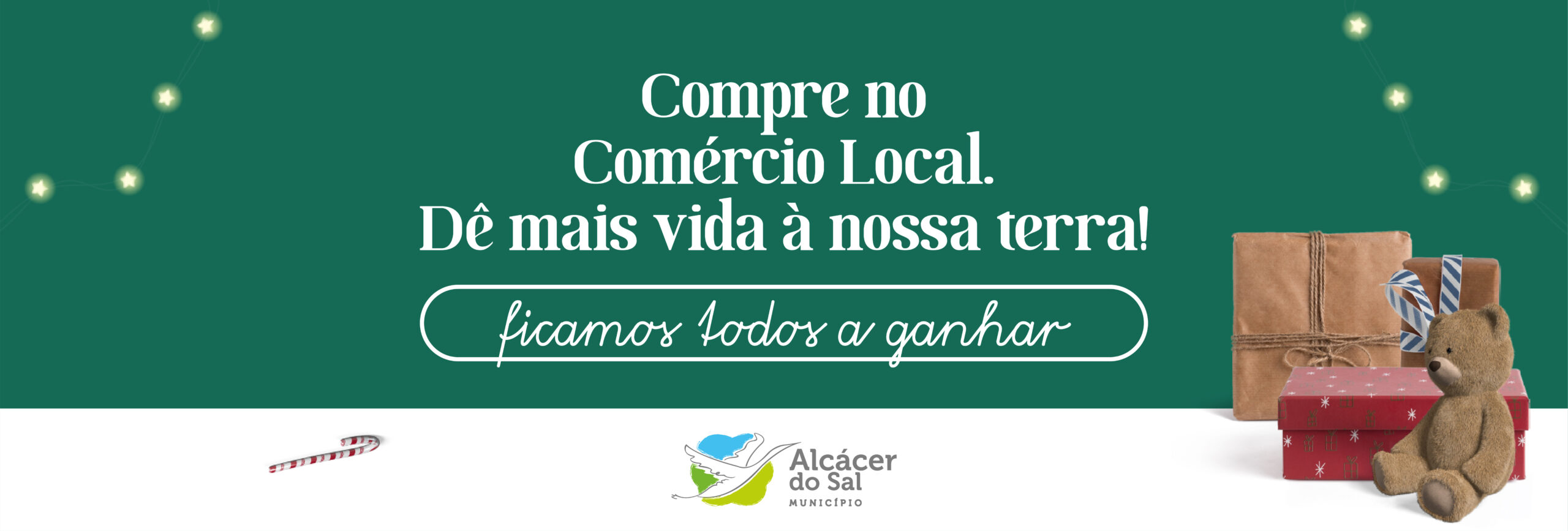 “Viver o Natal em Alcácer do Sal” - Câmara Municipal torna a incentivar compras no Comércio Local com oferta de 2.000 euros em vales