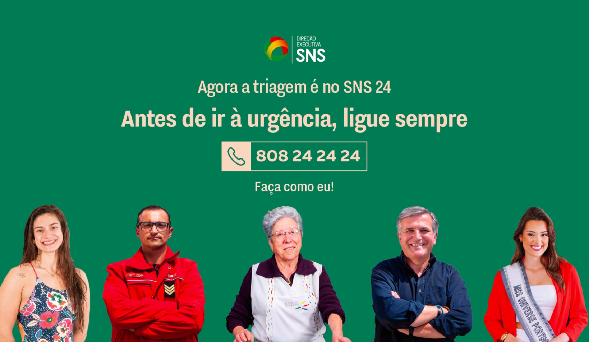 SNS 24 torna a lançar campanha para reduzir número de deslocações às urgências