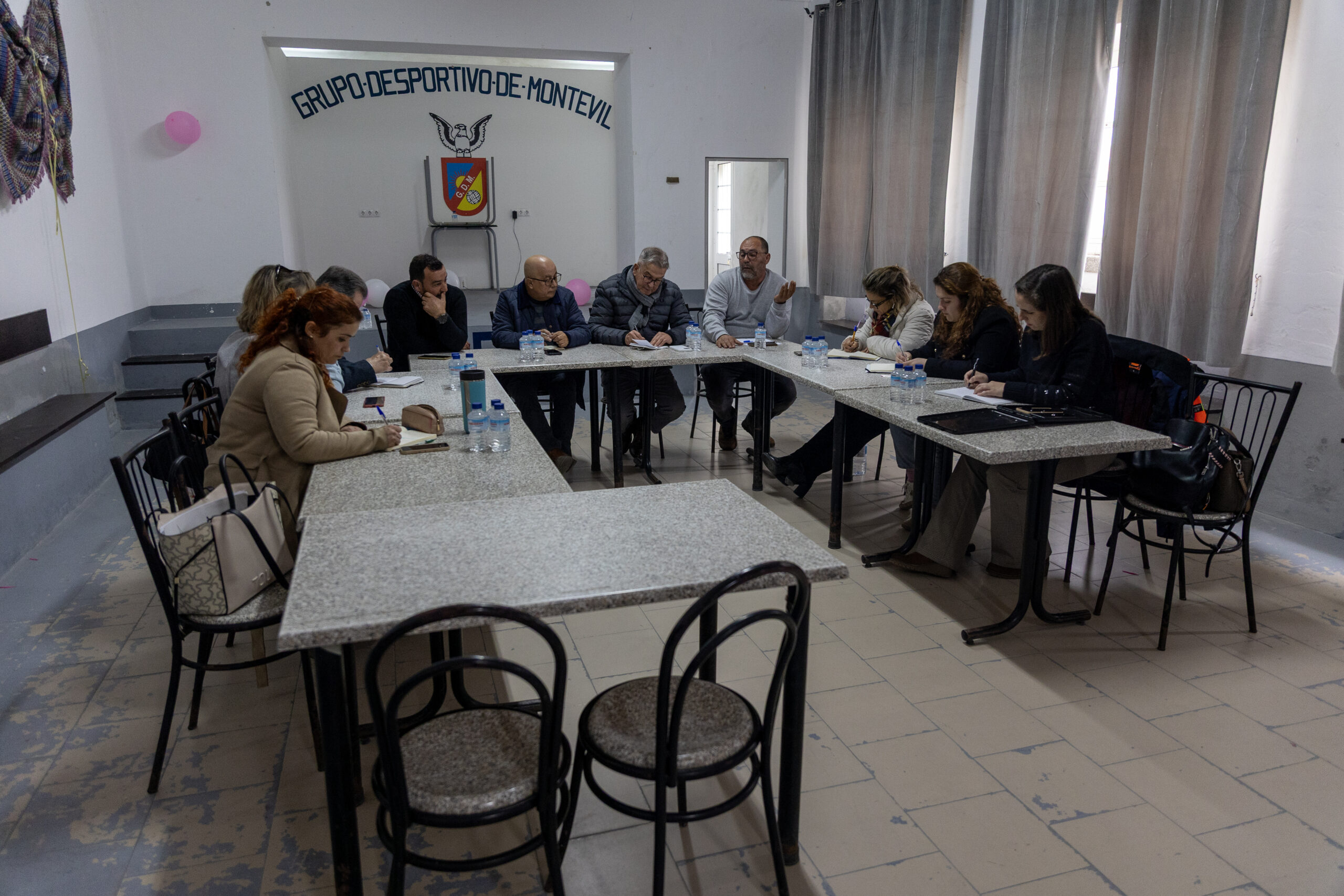 Executivo Municipal permanente visitou aldeia de Montevil na tarde de ontem