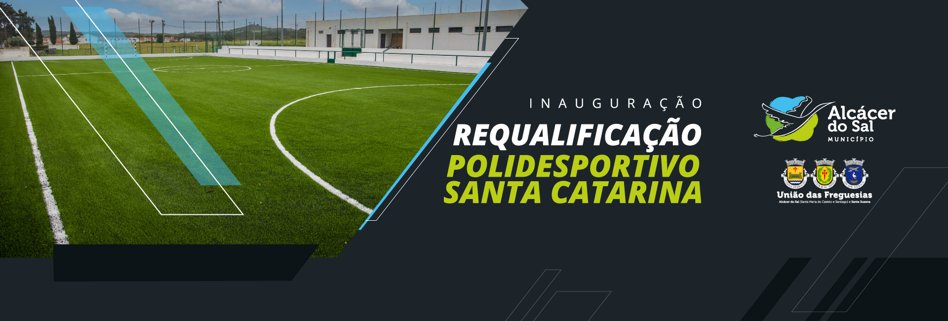 Requalificação do Polidesportivo de Santa Catarina inaugurada no próximo dia 8 de junho