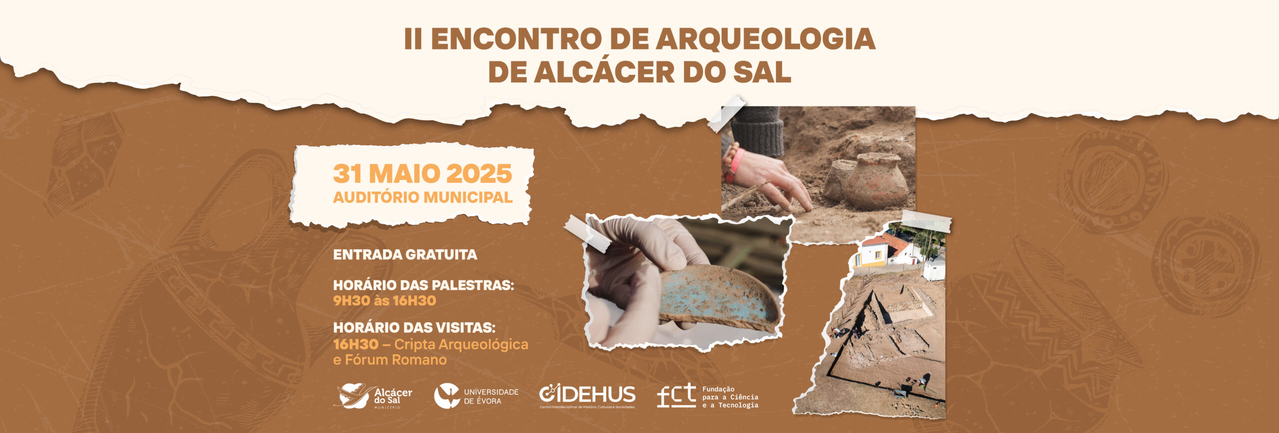 Município promove II Encontro de Arqueologia de Alcácer do Sal no próximo dia 31 de maio