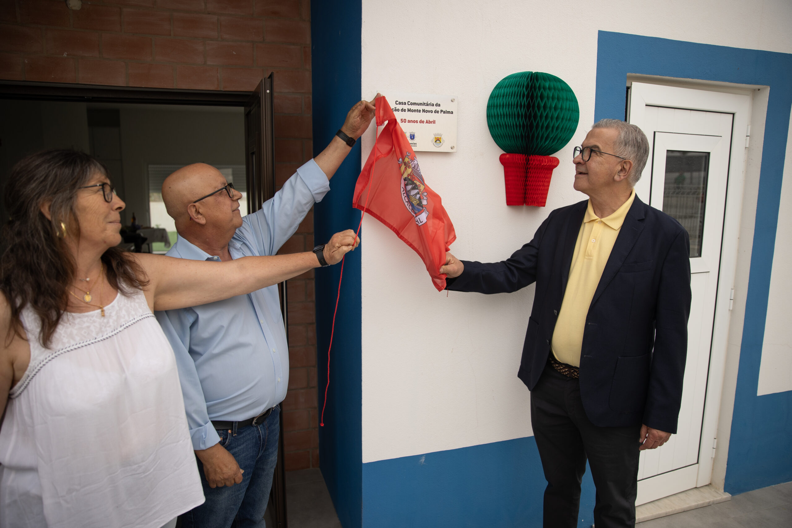 Casa Comunitária de Monte Novo de Palma foi inaugurada na manhã de ontem