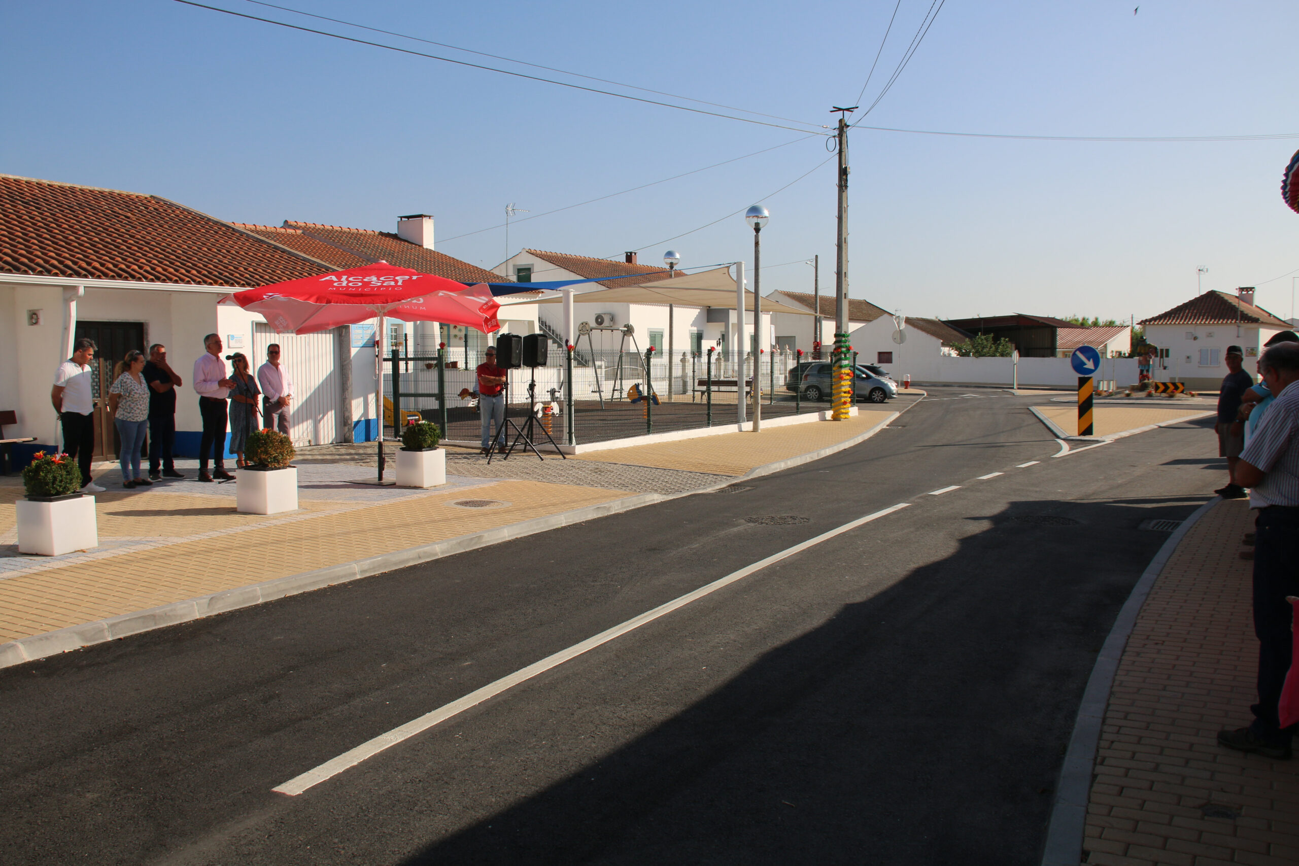 Obra das Infraestruturas de Casebres foi inaugurada na tarde de ontem
