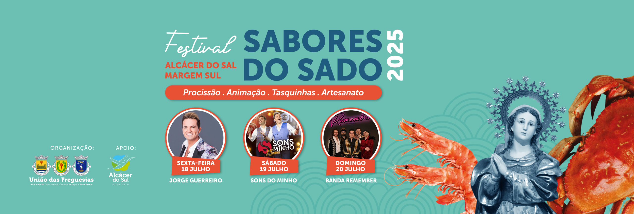 UFASSS promove Festival Sabores do Sado nos próximos dias 18, 19 e 20 de julho