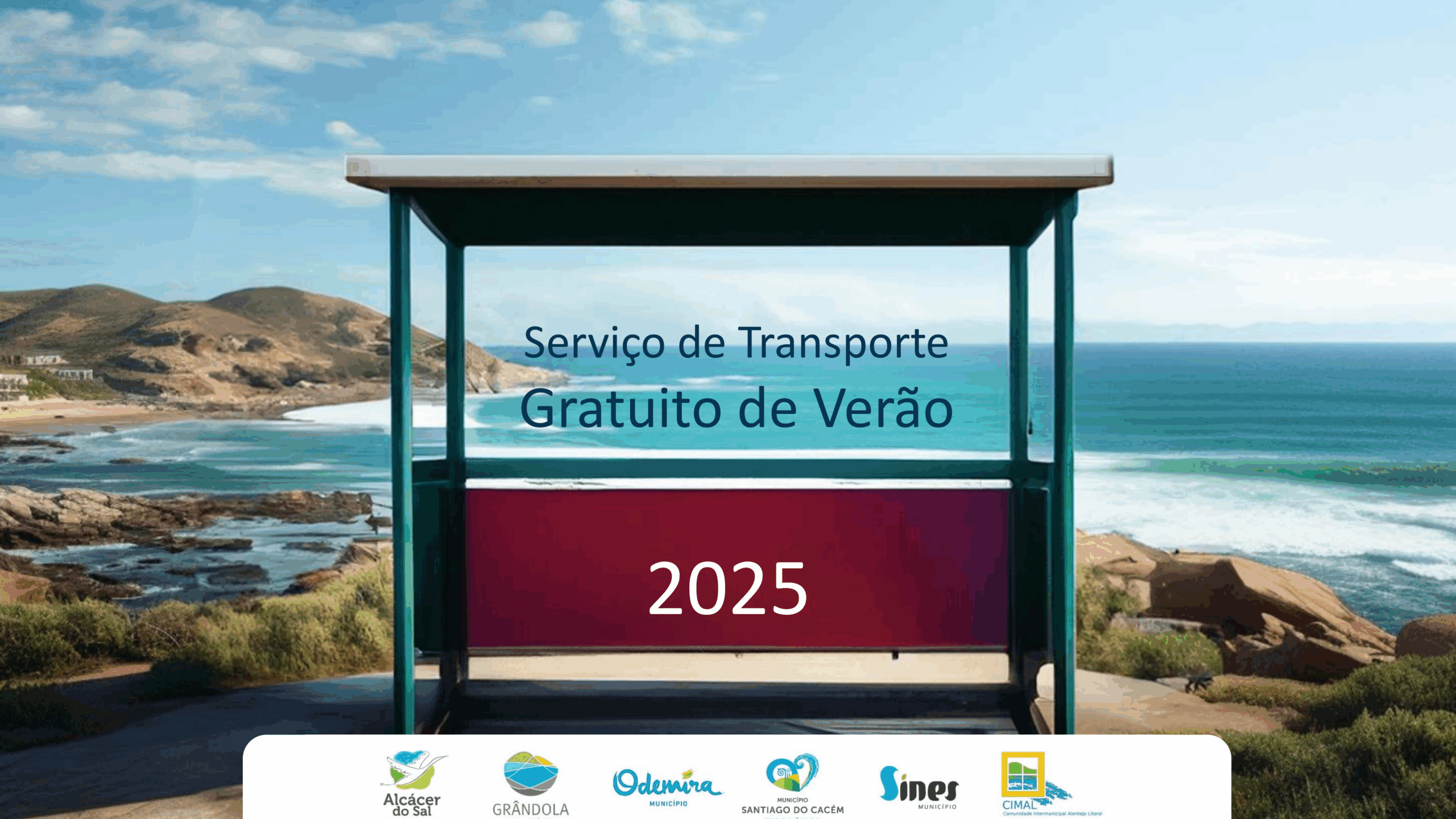CIMAL volta a disponibilizar serviço de transporte gratuito de verão para as nossas praias em j...
