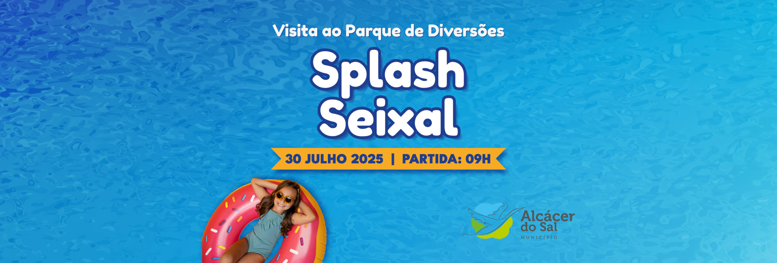 Câmara Municipal promove atividade com crianças e jovens no Splash Seixal no próximo dia 30 de...