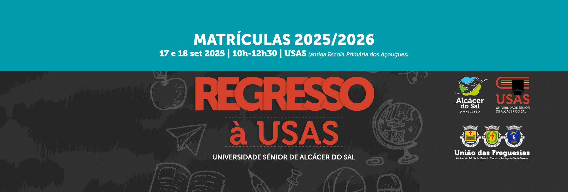 Universidade Sénior de Alcácer do Sal abre matrículas para novo ano letivo