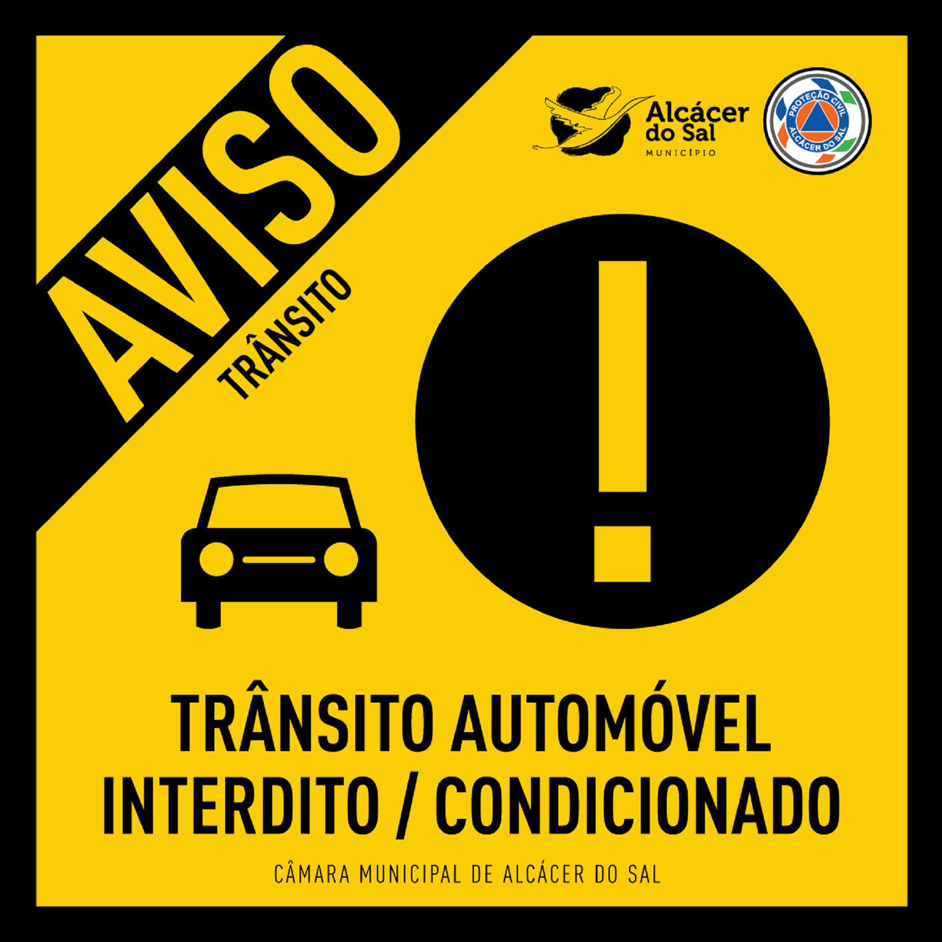 Condicionamento de trânsito – Rua da Encosta do Castelo (Bairro da Graça)