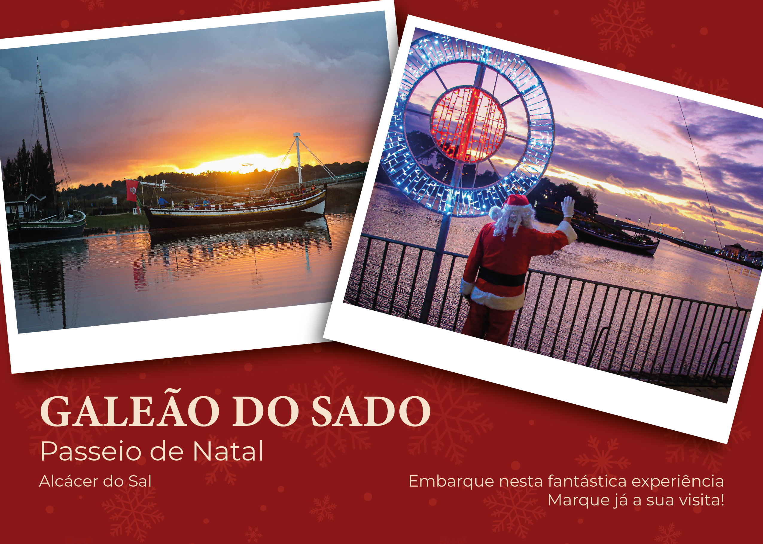 Flyer Passeio de Galeão 2025 (frente)