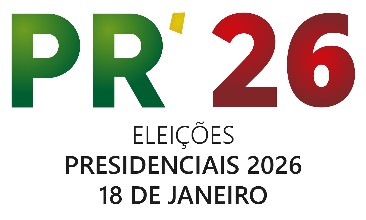 logotipo eleições presidenciais 2026 - 2