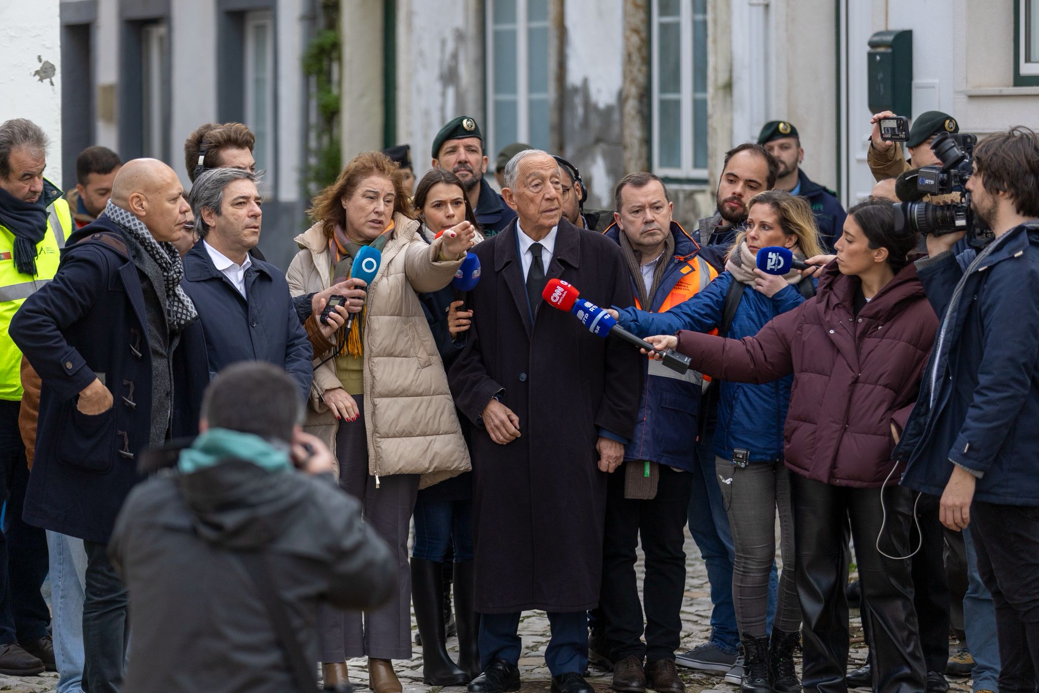 Presidente da República deixou mensagem de esperança e solidariedade