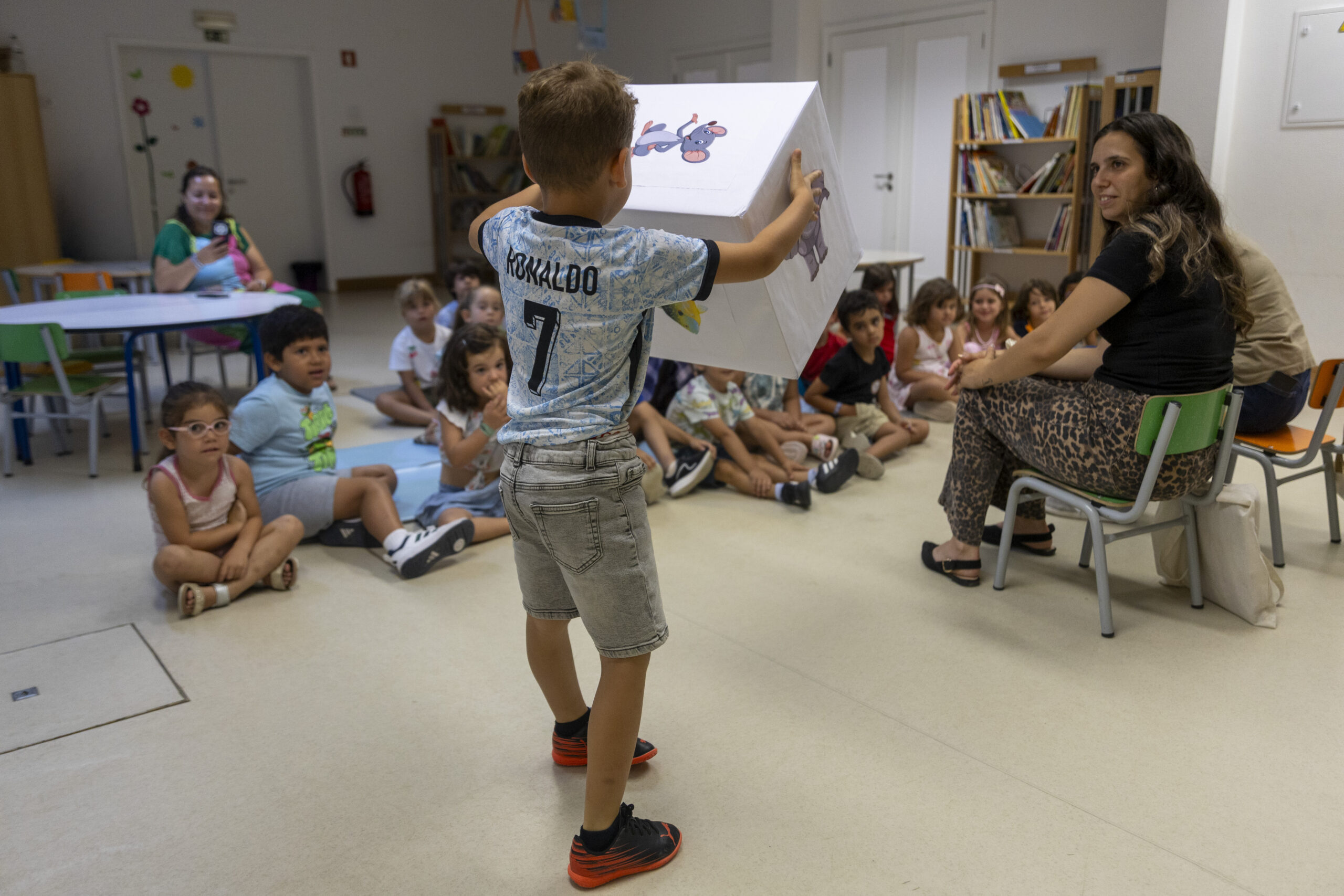 biblioteca vai à escola atividades
