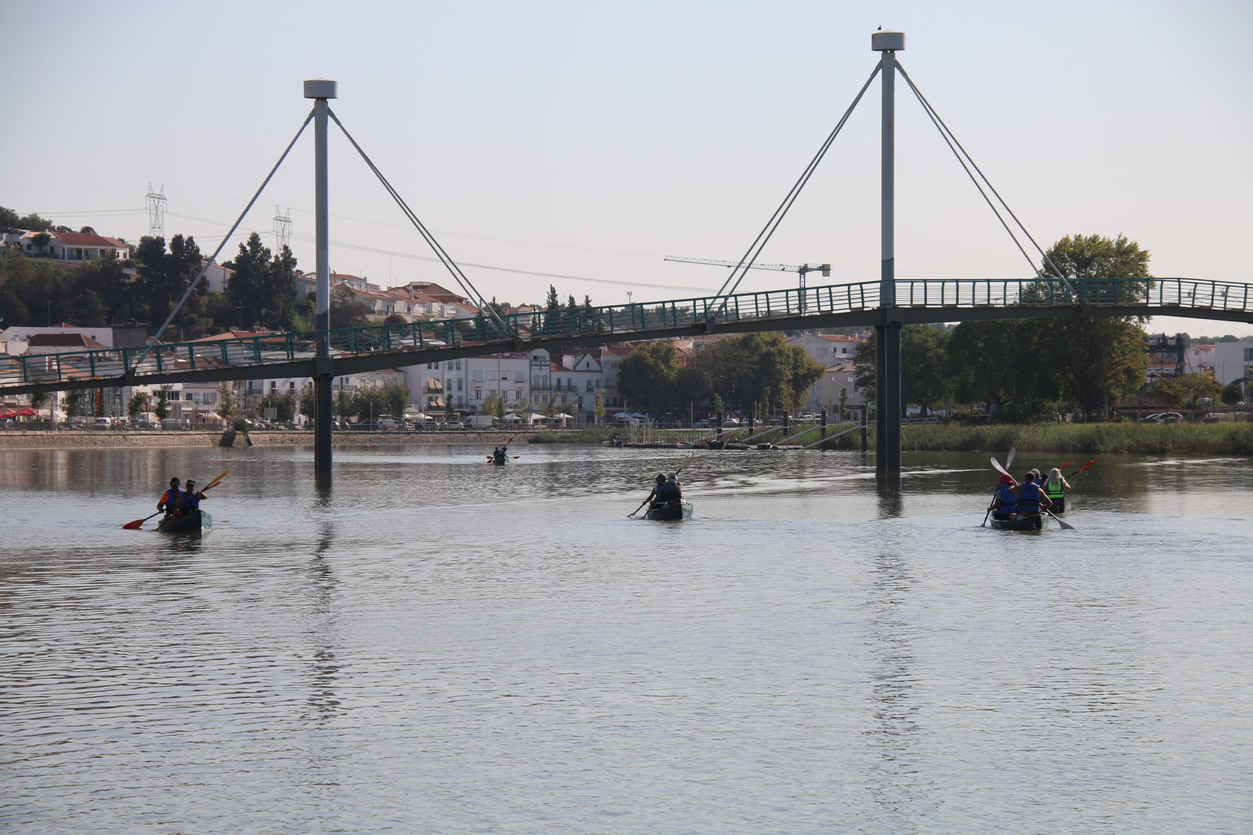 Rio Sado tornou a ser dinamizado com iniciativa de canoagem “Remar é Viver”