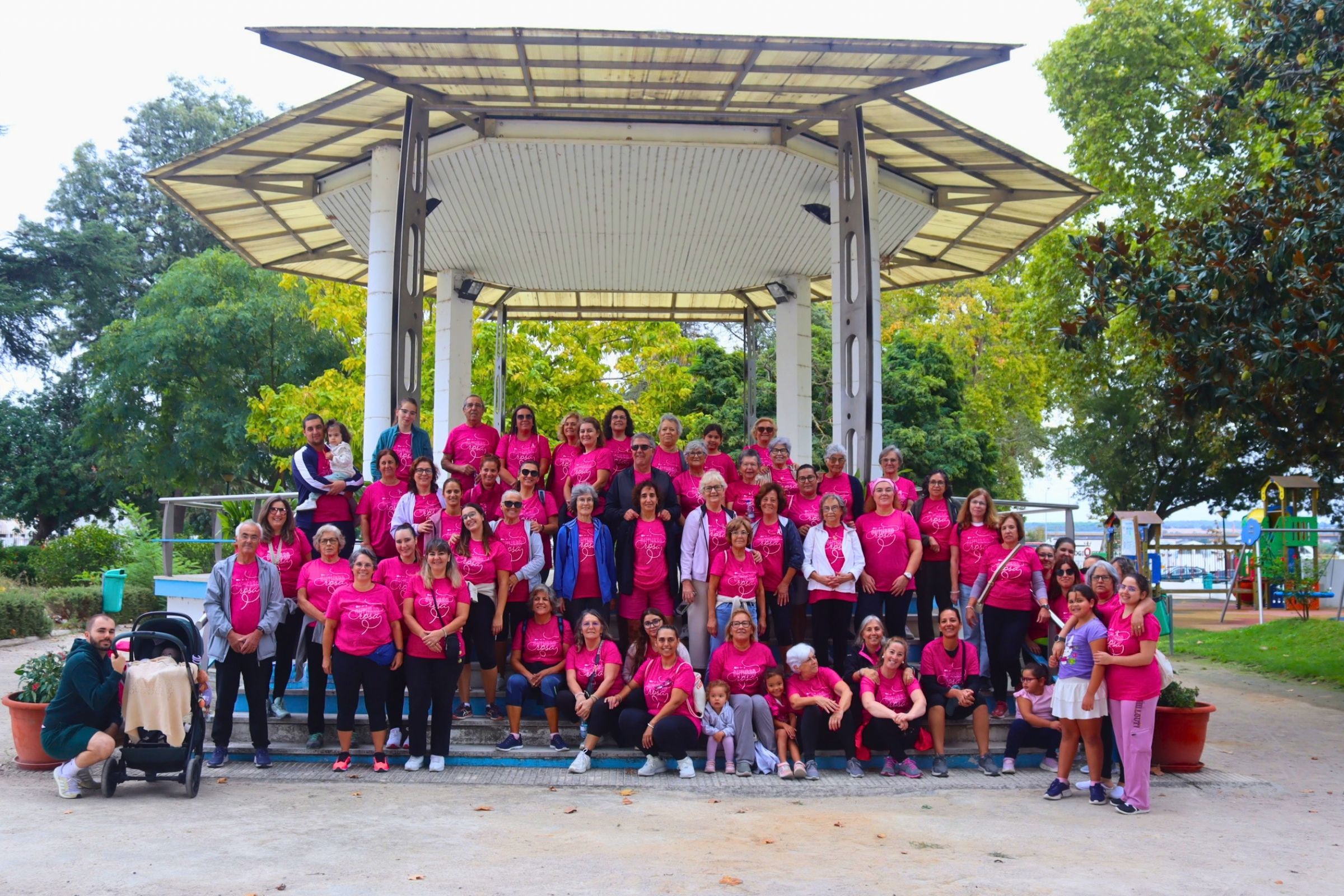 outubro rosa caminhada