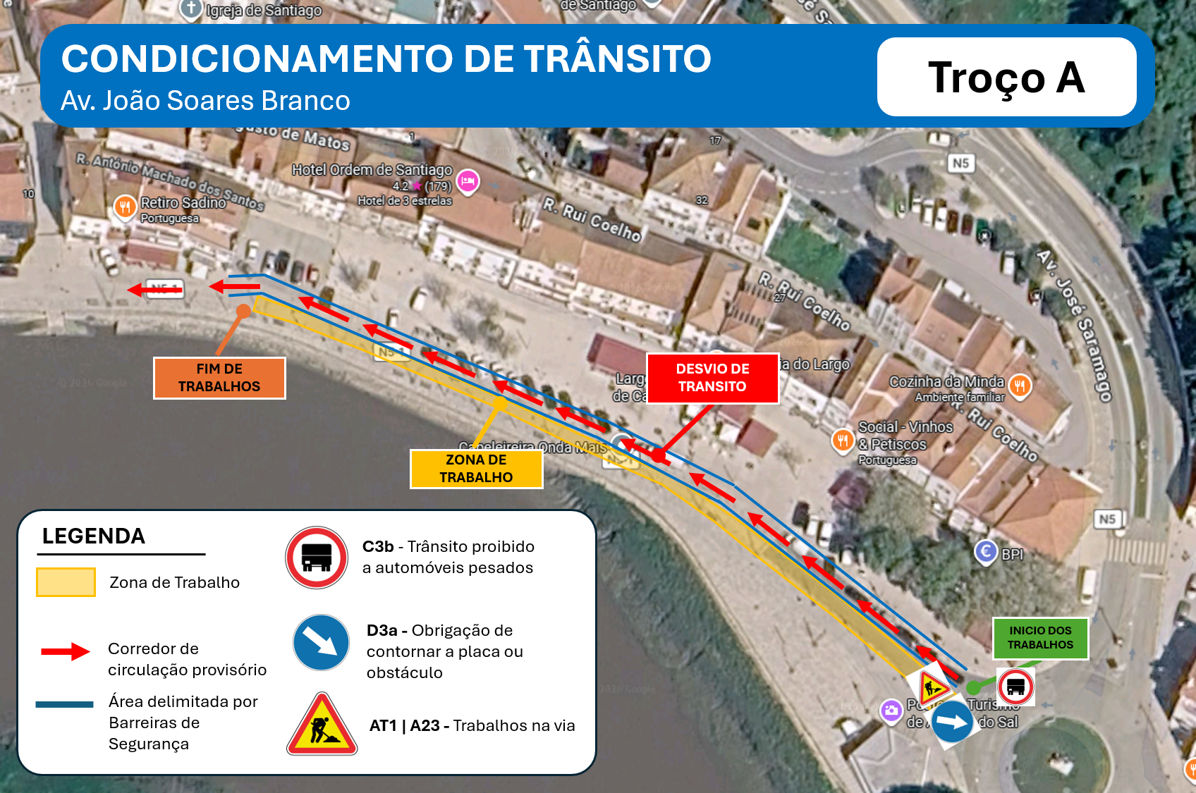 condicionamento de transito